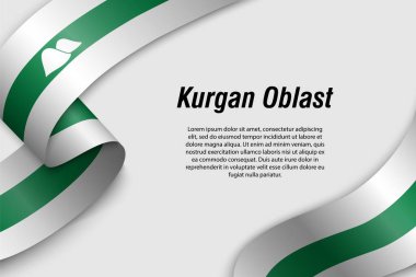 Rusya 'nın bayrak bölgesinde sallanan kurdele ya da pankart