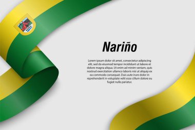 Kolombiya bayraklı kurdele ya da afiş sallıyor.