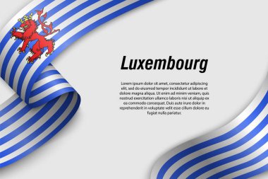 Belçika 'nın bayrak vilayetinde sallanan kurdele ya da afiş