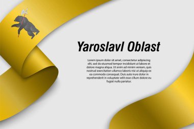 Rusya 'nın bayrak bölgesinde sallanan kurdele ya da pankart