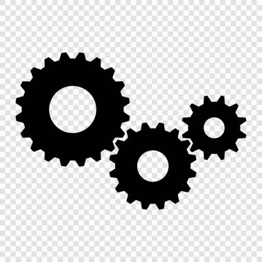 dişli vektör simgesi