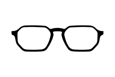 Güneş gözlüğü ya da gözlük silueti