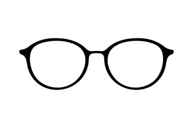 Güneş gözlüğü ya da gözlük silueti