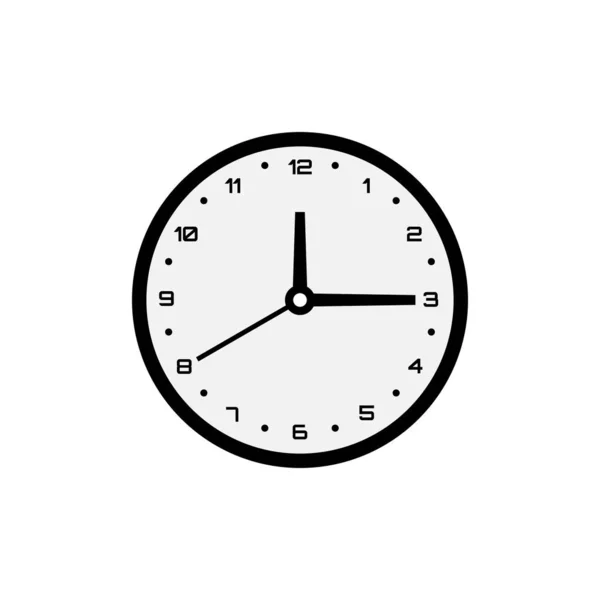 Horloge de bureau mur — Image vectorielle