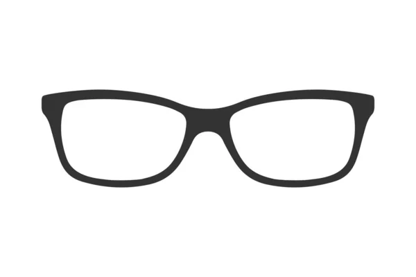 Sonnenbrille oder Brille Silhouette — Stockvektor