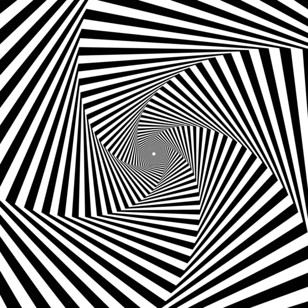 Psykedelisk hypnotisk spiral — Stock vektor