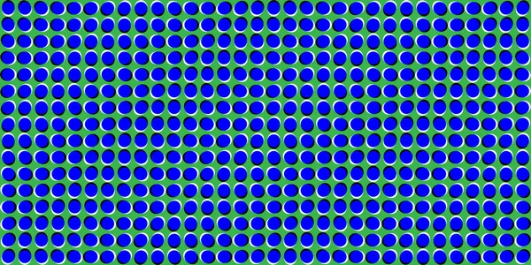 Anomalous motion illusion — Stock Vector