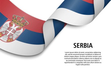 Bayrağı ile şerit veya banner sallayarak