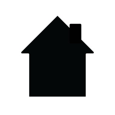 Ev vektör simgesi. Ev Logosu