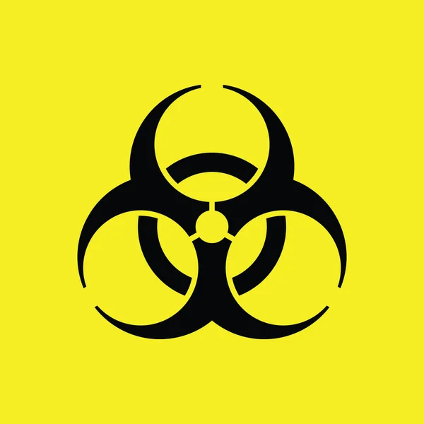Σύμβολο Βιολογικού Κινδύνου Σήμα Βιολογικής Προειδοποίησης — Διανυσματικό Αρχείο
