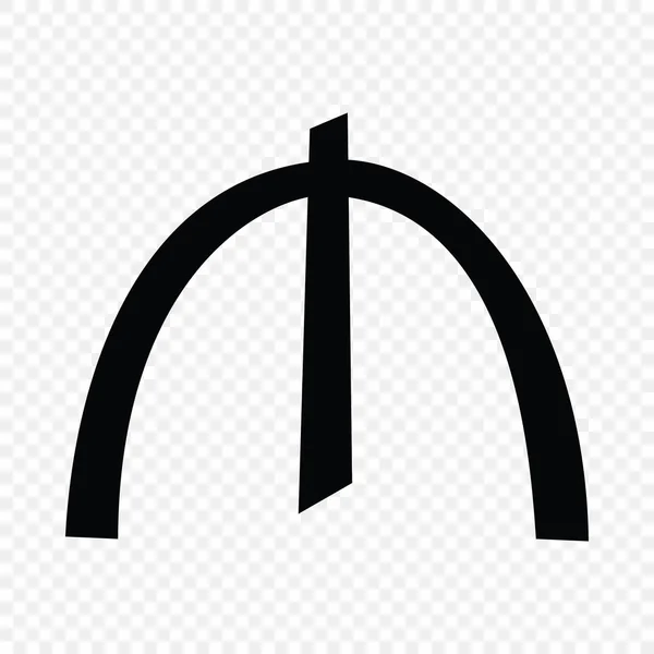 Azerbejdżański Znak Manata Ikona Symbolu Waluty — Wektor stockowy