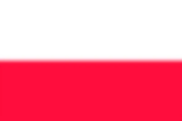 Homályos Háttér Zászló Lengyelország Vektorillusztráció — Stock Vector