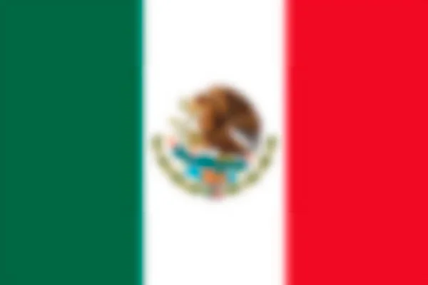 Fundo Borrado Com Bandeira México Ilustração Vetorial —  Vetores de Stock