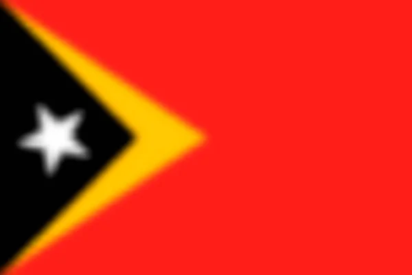 東チモールの国旗を背景に赤裸々に ベクターイラスト — ストックベクタ