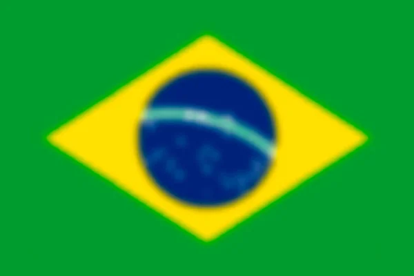 Fondo Borroso Con Bandera Brasil Ilustración Vectorial — Vector de stock