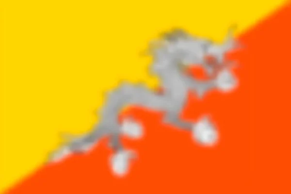 Sfondo Sfumato Con Bandiera Bhutan Illustrazione Vettoriale — Vettoriale Stock