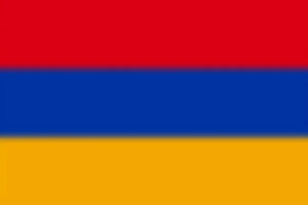 Unscharfer Hintergrund Mit Der Flagge Armeniens Vektorillustration — Stockvektor