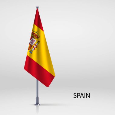 İspanya bayrak direğinde sallanıyor