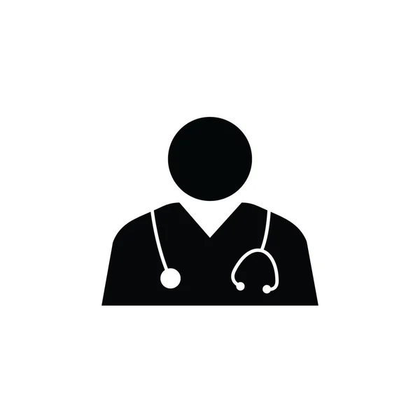 Иконка Доктора Логотип Медицины — стоковый вектор