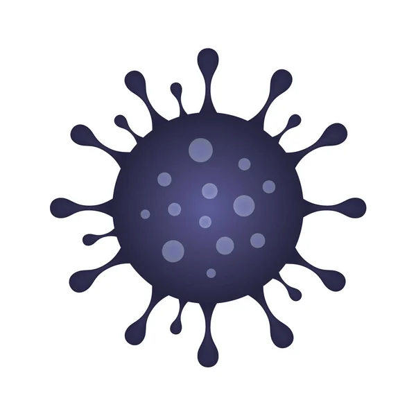 コロナウイルスベクター3D 現実的なコロナウイルス — ストックベクタ