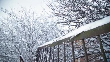 Barbwire kar kış