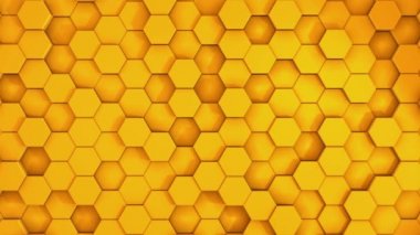 Bal tarağı. Plastik petek taklidi. Soyut arka plan.