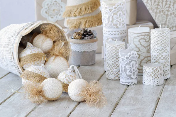 Handmade decoration ideas — Stock Photo, Image