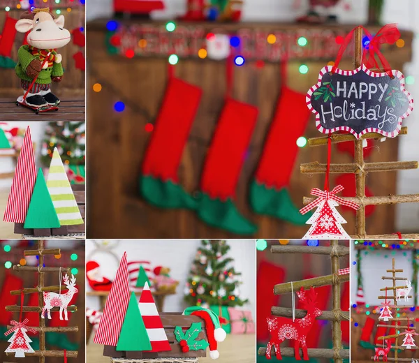 Kreative Weihnachtsdekoration — Stockfoto