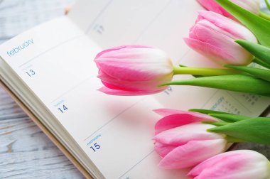 Sevgililer günü natürmort