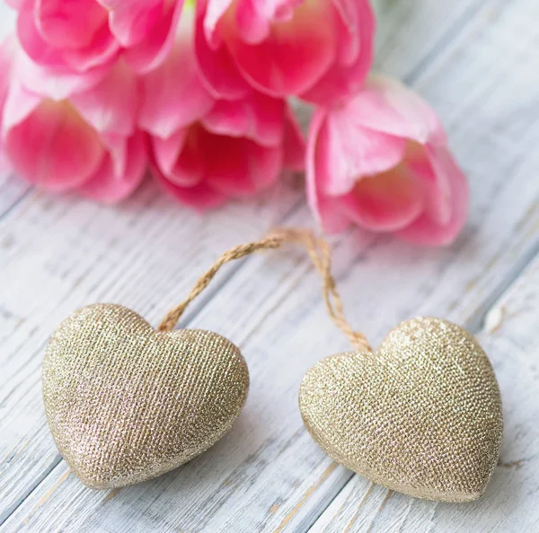 Valentinstag Stillleben — Stockfoto