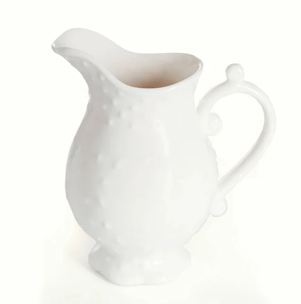 Decoración cerámica blanca — Foto de Stock