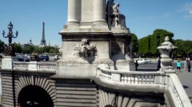 Paris, Fransa, havadan görünümü ile Seine Nehri