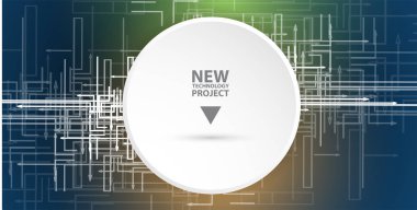 Dijital teknoloji dünya. İş sanal kavramı. Vektör arka plan