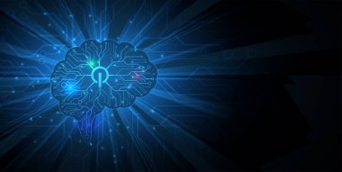 Neural ağ kavramı. Hücreleri bağlantıları ile bağlı. Yüksek teknoloji