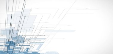 Dijital teknoloji dünya. İş sanal kavramı. Vektör backg