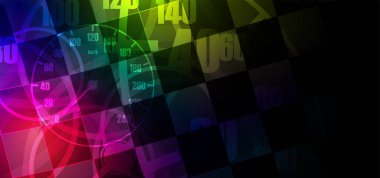 Hız arka plan yarış, araba illüstrasyon soyutlama vektör