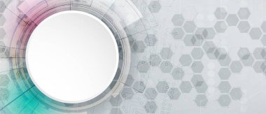 Yapay zeka. Teknoloji web arka plan. Sanal konsantrasyon