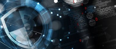 iş backgr için internet dijital güvenlik teknolojisi kavramı