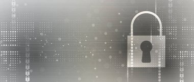 iş backgr için internet dijital güvenlik teknolojisi kavramı