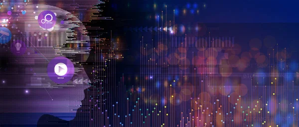 Soyut Yapay Zeka. Bulut hesaplama. Makine öğrenmesi