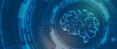 Yapay zeka teknolojisi kavramsal çizimi