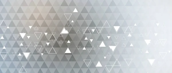 Αφηρημένη Δομή Κύκλωμα Υπολογιστή Τρίγωνο Φόντο Των Επιχειρήσεων Τεχνολογίας — Διανυσματικό Αρχείο