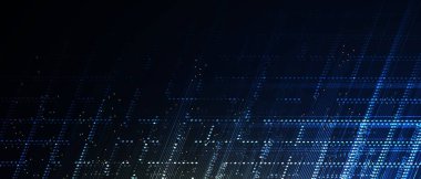 Soyut teknoloji geçmişi. Geometrik şekillerle geleceksel teknoloji arayüzü