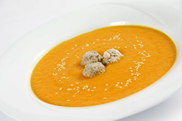 havuç püresi köfte çorbası 