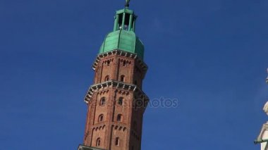 Vicenza, İtalya, 2016 yaklaşık: Basilica Palladiana adlı ünlü anıt ile şehrin büyük ana kare