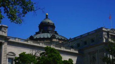 Washington, Dc, Amerika Birleşik Devletleri - 2017 yaklaşık: Kütüphane Kongre Binası eski üç Amerika Birleşik Devletleri Kongre Kütüphanesi binaların, Thomas Jefferson bina 1890 ve 1904 arasında inşa edilmiştir