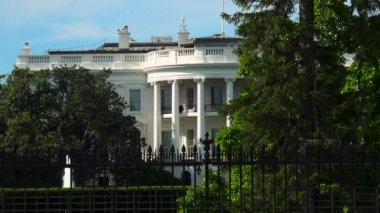 Washington, Dc, Amerika Birleşik Devletleri - 2017 yaklaşık: Resmen Başkan'ın Park Güney denir elips, Beyaz Saray çitin güneyinde yer alan bir parktır.