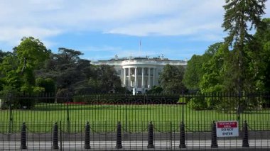 Washington, Dc, Amerika Birleşik Devletleri - 2017 yaklaşık: Resmen Başkan'ın Park Güney denir elips, Beyaz Saray çitin güneyinde yer alan bir parktır.