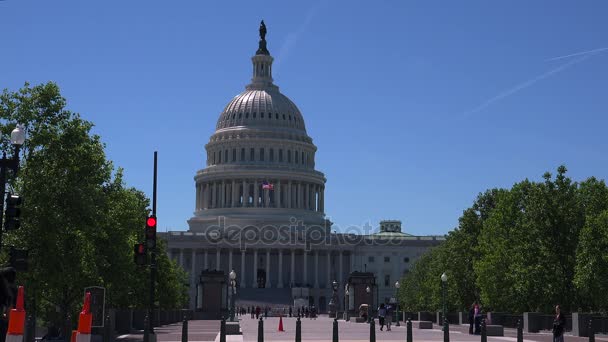 Washington États Unis Vers 2017 Capitole Des États Unis Souvent — Video