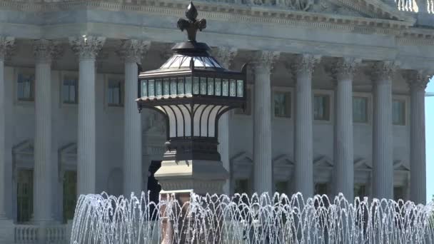 Washington Amerikai Egyesült Államok 2017 Capitol Gyakran Nevezik Capitol Épület — Stock videók